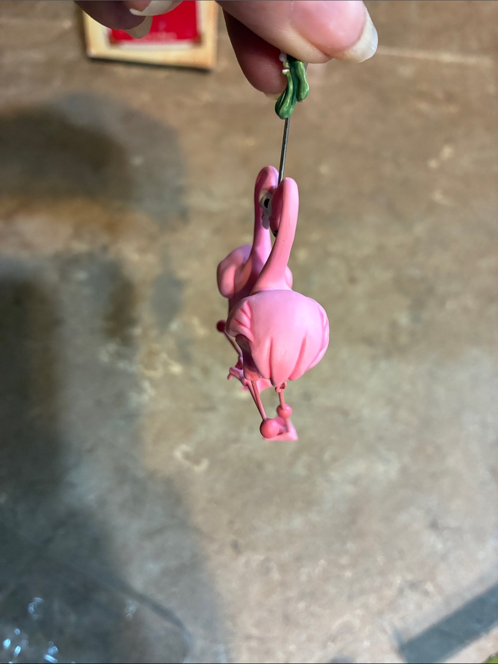 Hallmark Pink Flamingo 'Beak to Beak' Holiday Ornament - Picture 7 of 9